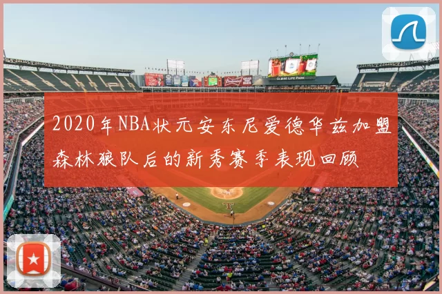 2020年NBA状元安东尼爱德华兹加盟森林狼队后的新秀赛季表现回顾